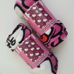 Hello Kitty by Sanrio Silky Soft Throw, 44” X 60”